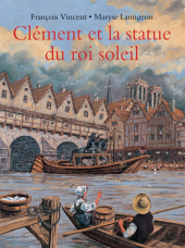 Clément et la statue du roi soleil